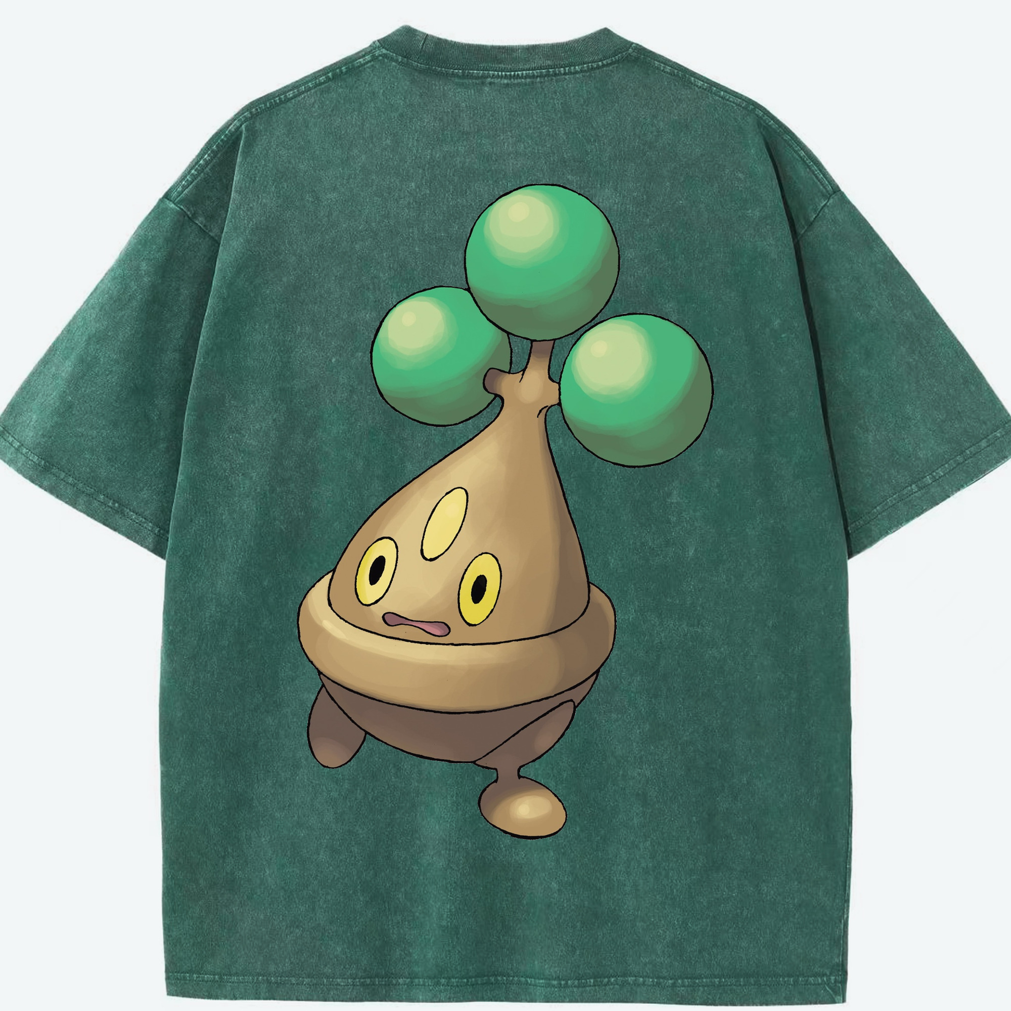 （画像用） ポケットモンスター Pokémon 綿100% ヴィンテージ風 半袖Tシャツ（背面プリント）